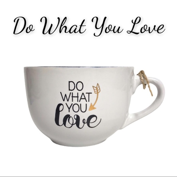 NEW “Do What You Love” Oversized Mug - Picture 1 of 9